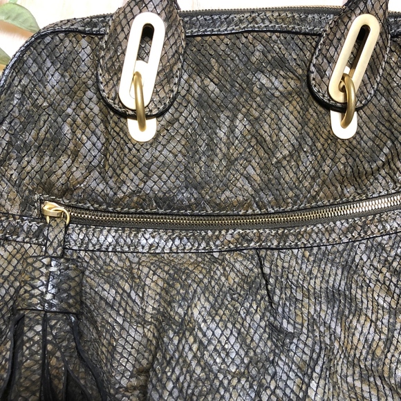 Stuart Weitzman Python Large Handbag - Picture 4 of 6
